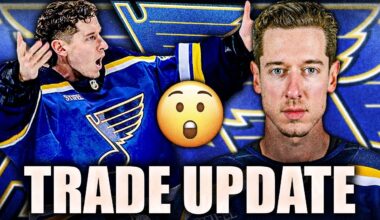 HUGE BLUES TRADE UPDATE: ST LOUIS PREPARED TO TRADE JORDAN BINNINGTON COMING SOON