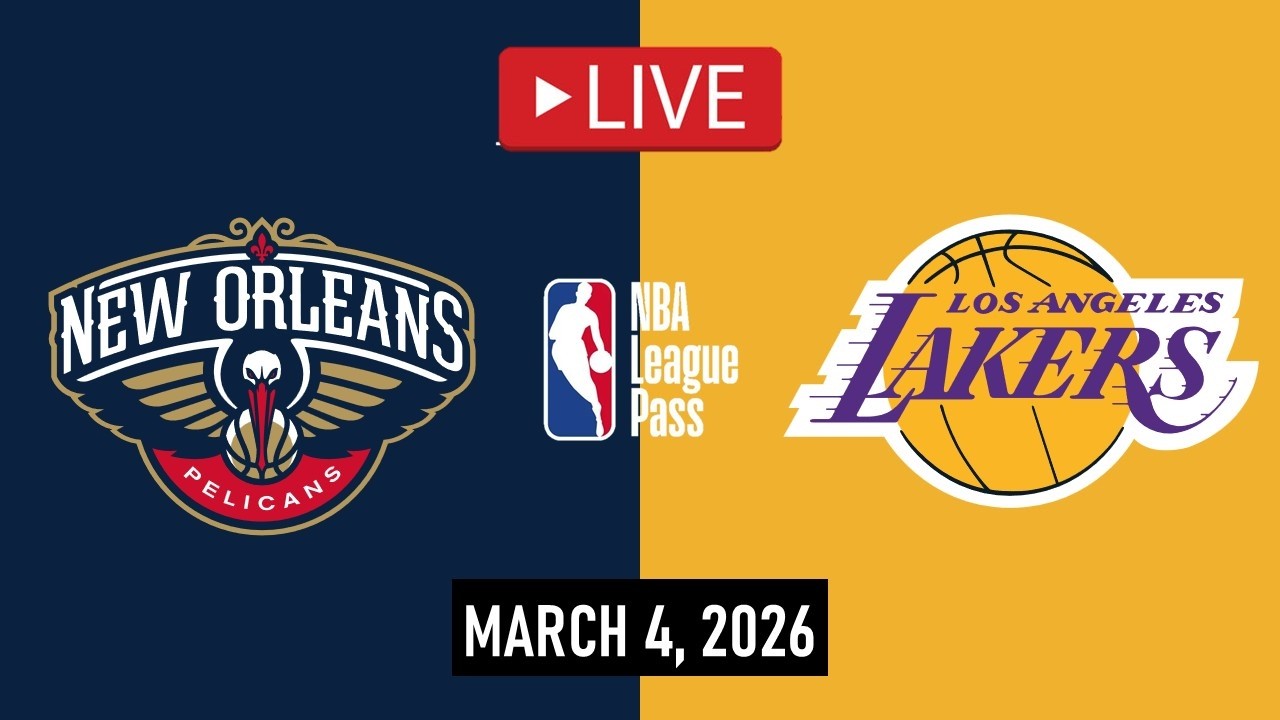 NBA LIVE! Los Angeles Lakers vs New Orleans Pelicans | Mar. 4, 2026 | Pelicans vs Lakers NBA 2K26