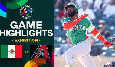 Mexico vs. D-backs 2026 World Baseball Classic | Exhibition Game Highlights