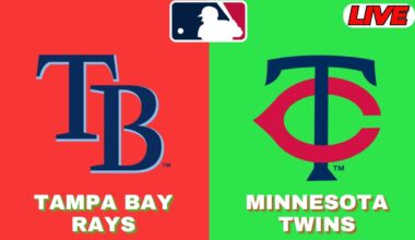 🔴LIVE : Tampa Bay Rays Vs Minnesota Twins | MLB 2026 | MLB Live Baseball Score