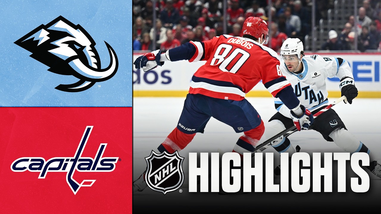 Mammoth vs. Capitals | NHL Highlights | March 03, 2026