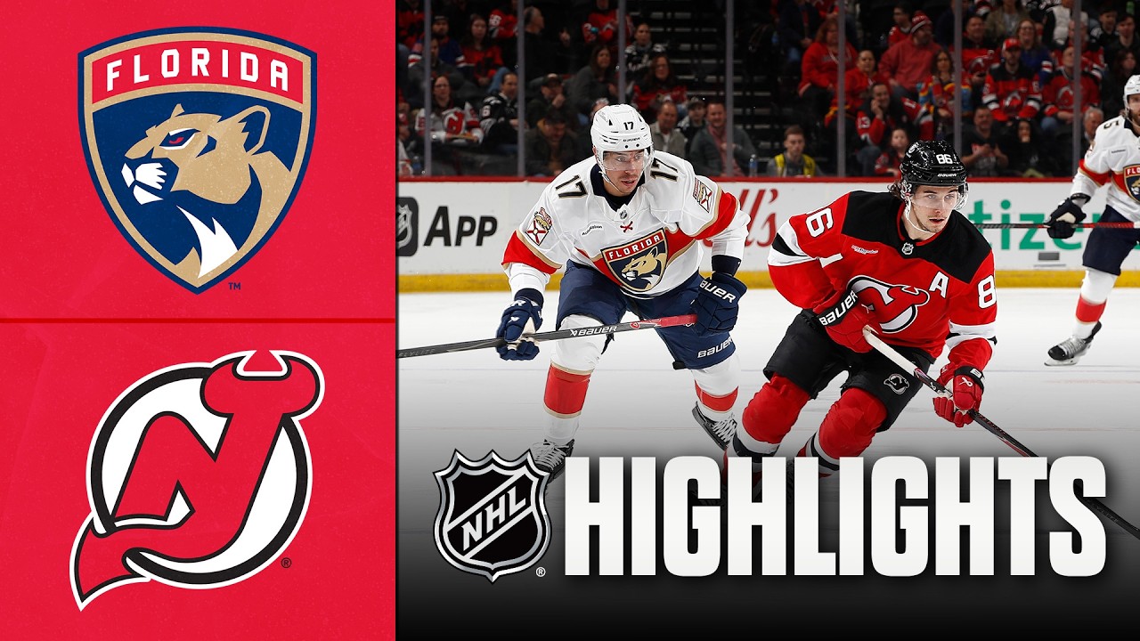 Panthers vs. Devils | NHL Highlights | March 03, 2026