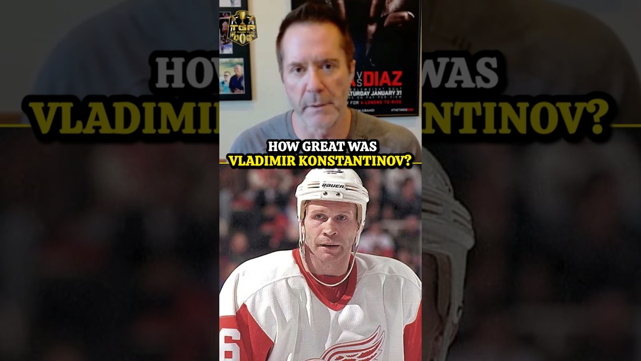 Mike Goldberg on Vladimir Konstantinov’s GREATNESS #shorts #redwings #nhl