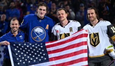 Sabres honor Thompson (and EICHEL) for Gold Medal