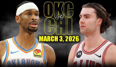 Oklahoma City Thunder vs Chicago Bulls Full Game Highlights – March 3, 2026 | NBA Season