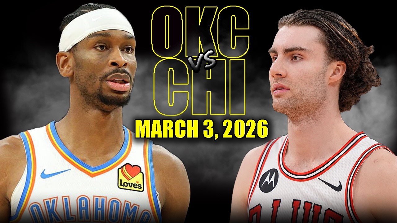 Oklahoma City Thunder vs Chicago Bulls Full Game Highlights – March 3, 2026 | NBA Season