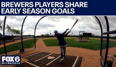 Milwaukee Brewers players early season goals | FOX6 News Milwaukee