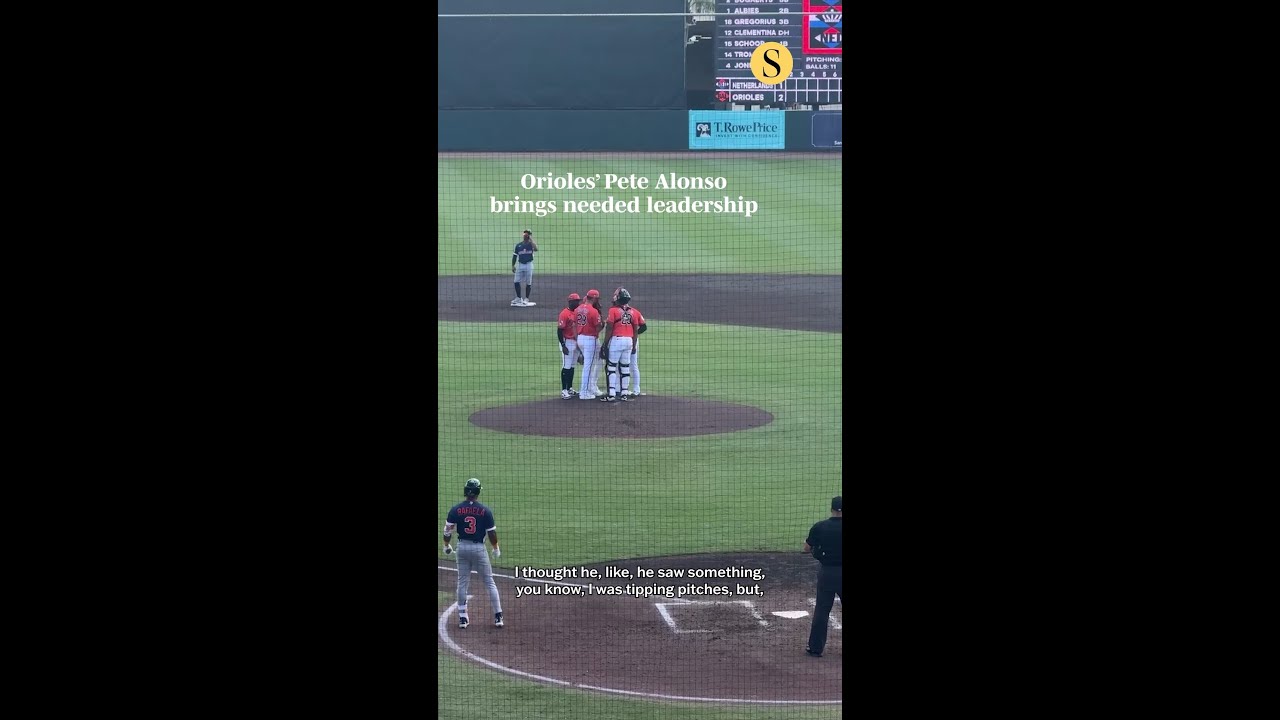 Orioles’ Pete Alonso brings needed leadership