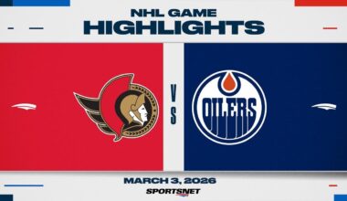 NHL Highlights | Senators vs. Oilers - March 3, 2026