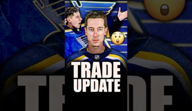 HUGE BLUES TRADE UPDATE: ST LOUIS PREPARED TO TRADE JORDAN BINNINGTON COMING SOON