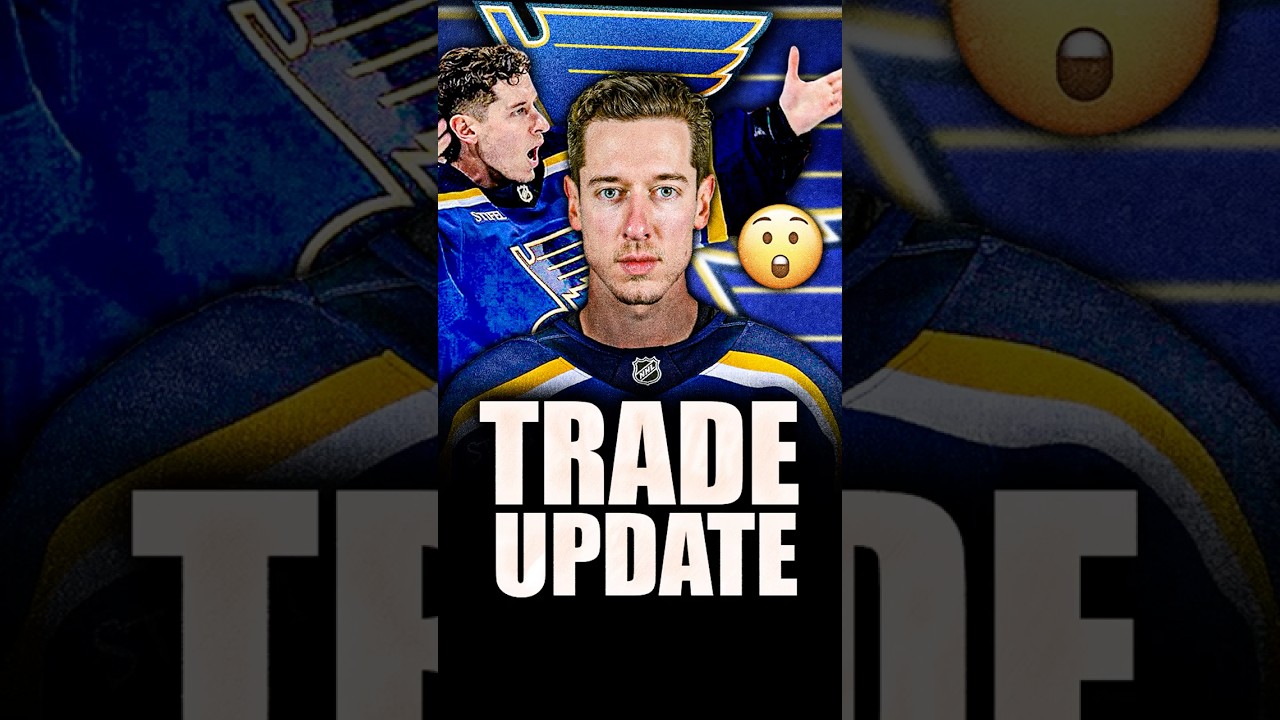 HUGE BLUES TRADE UPDATE: ST LOUIS PREPARED TO TRADE JORDAN BINNINGTON COMING SOON