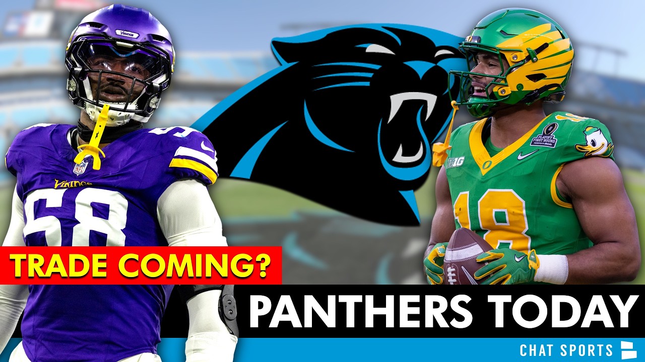 Carolina Panthers Rumors: Jonathan Greenard TRADE? Panthers Mock Draft Roundup