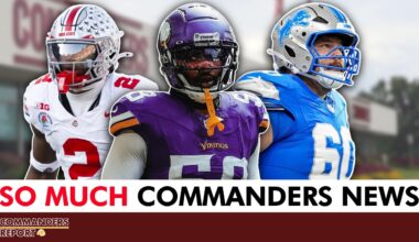 Washington Commanders Fans Just Got SO MUCH NEWS Before The Start Of NFL Free Agency…