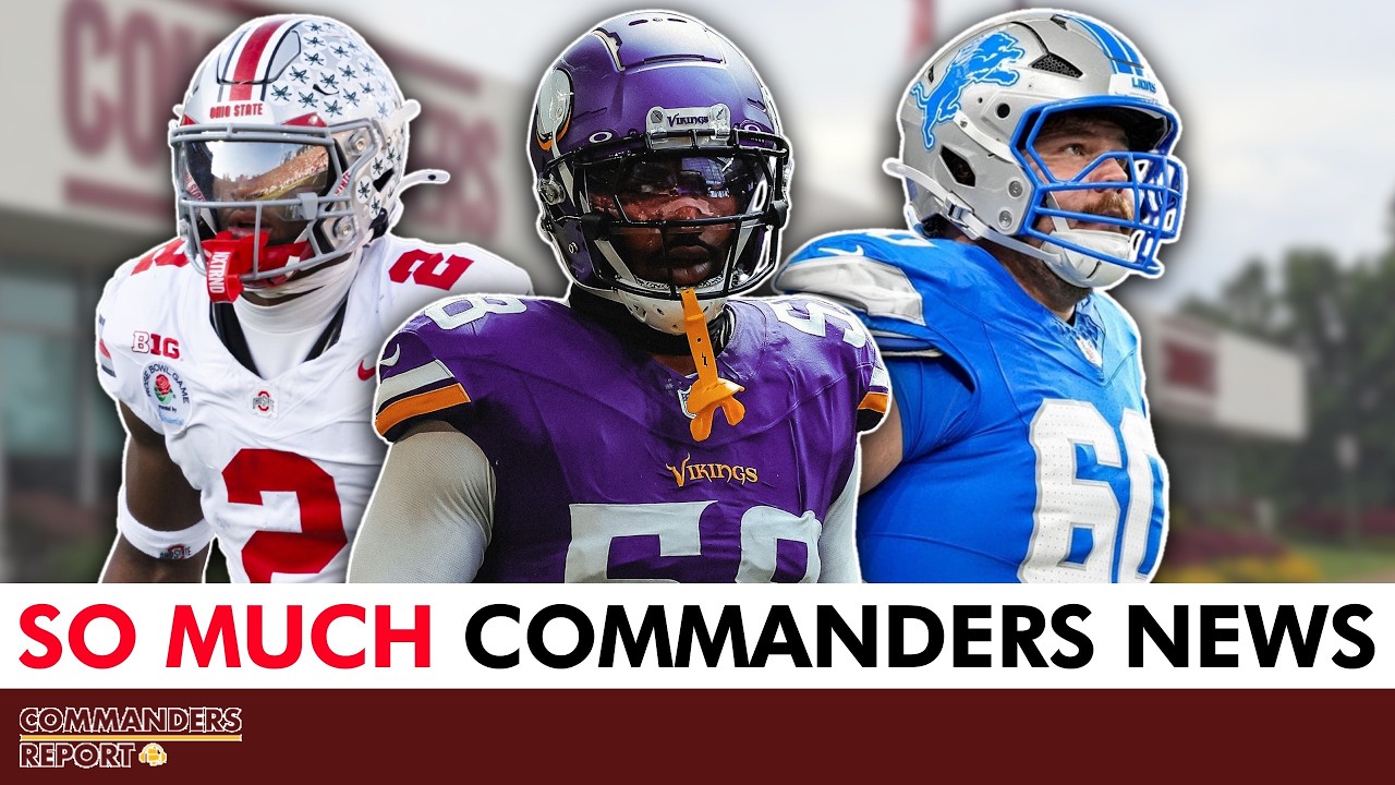 Washington Commanders Fans Just Got SO MUCH NEWS Before The Start Of NFL Free Agency…