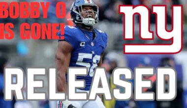 New York Giants Release Bobby Okereke as Offseason Moves Begin For Big Blue
