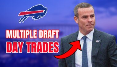 🚨 Buffalo Bills TRADE UP TWICE in Bills Mock Draft 2.0!!