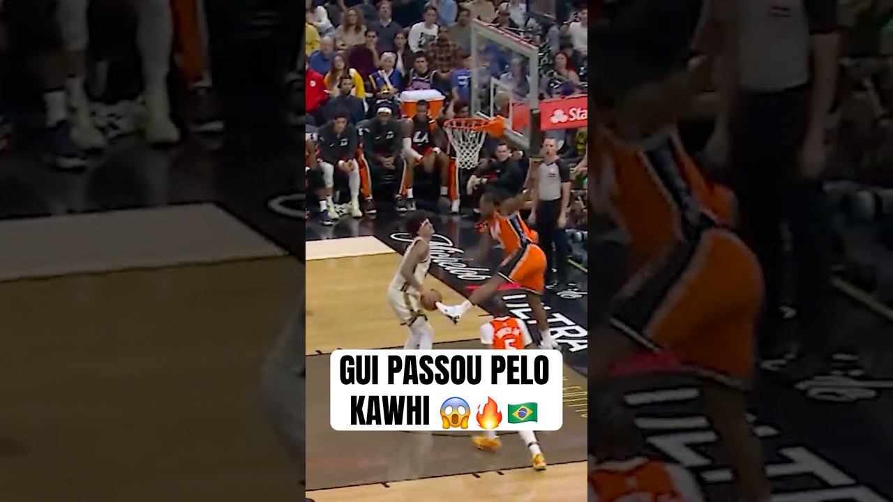 JOGADAÇA DO GUI 🤩🇧🇷 #nba