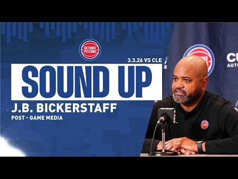 Post-Game Press Conference: J.B. Bickerstaff | Pistons vs. Cavs | 03.03.26