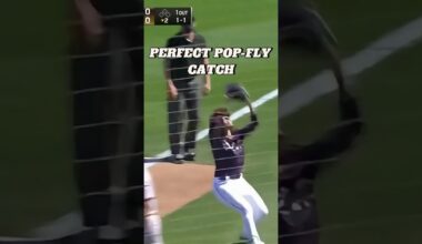 Locked In! 🧤 Watch Padres 1B Violet Secure a Tough Pop Fly at Petco Park! #baseball #야구여왕