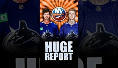 HUGE TRADE REPORT: CONOR GARLAND & TYLER MYERS TRADE TO THE NEW YORK ISLANDERS COMING SOON?