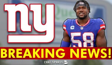 🚨The NY Giants Just Got BREAKING NEWS