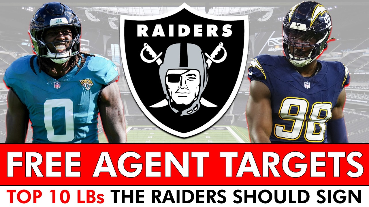 Raiders Free Agent Targets: Top 10 LBs Las Vegas Should Target In 2026 NFL Free Agency