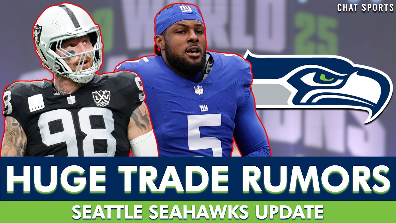 Seattle Seahawks Rumors: MULTIPLE BIG Edge Rushers Linked To Seahawks ft. Maxx Crosby