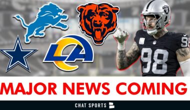 MAJOR Raiders News Is Coming Ft. Maxx Crosby Trade + NFL News Today