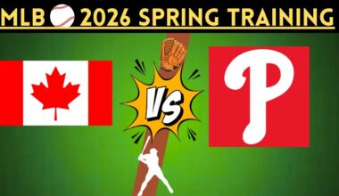 2026 MLB ST: Philadelphia Phillies vs. Team Canada LIVE | Radio-Style Play-by-Play