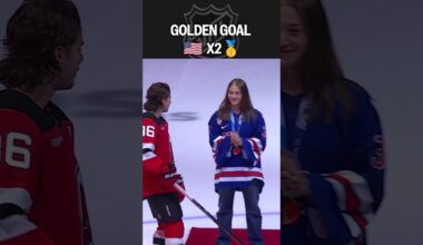 Team USA Golden Goal Scorers Drop the Puck 🇺🇸🥇