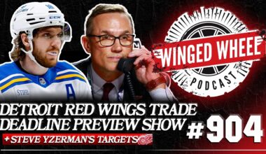 NHL TRADE DEADLINE PREVIEW - YZERMAN'S RED WINGS TARGETS - Winged Wheel Podcast - Mar. 4th, 2026
