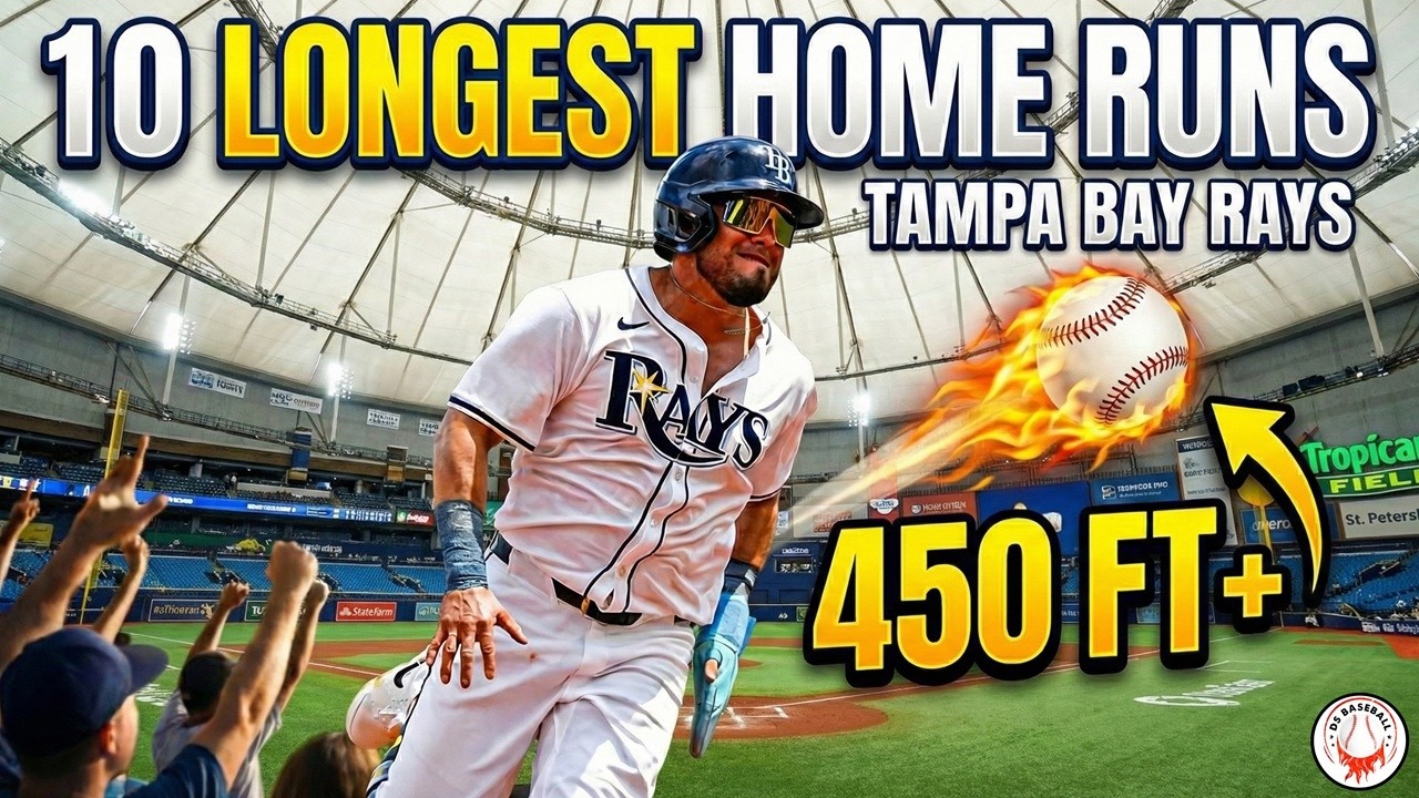 Tampa Bay Rays | The Longest Home Runs of 2025