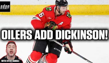 The Edmonton Oilers Acquire Jason Dickinson Form Blackhawks w/ Steve Dangle | Instant Analysis