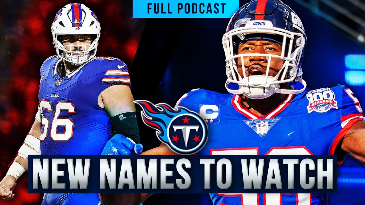 New Free Agency Targets EMERGE for Titans | MCA Titans Podcast