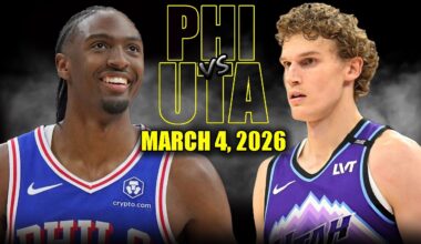 Philadelphia 76ers vs Utah Jazz Full Game Highlights – March 4, 2026 | NBA Season