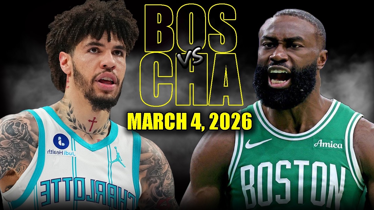 Boston Celtics vs Charlotte Hornets Full Game Highlights – March 4, 2026 | NBA Season