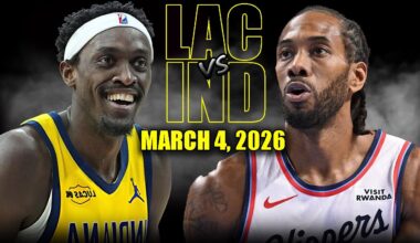 Los Angeles Clippers vs Indiana Pacers Full Game Highlights – March 4, 2026 | NBA Season