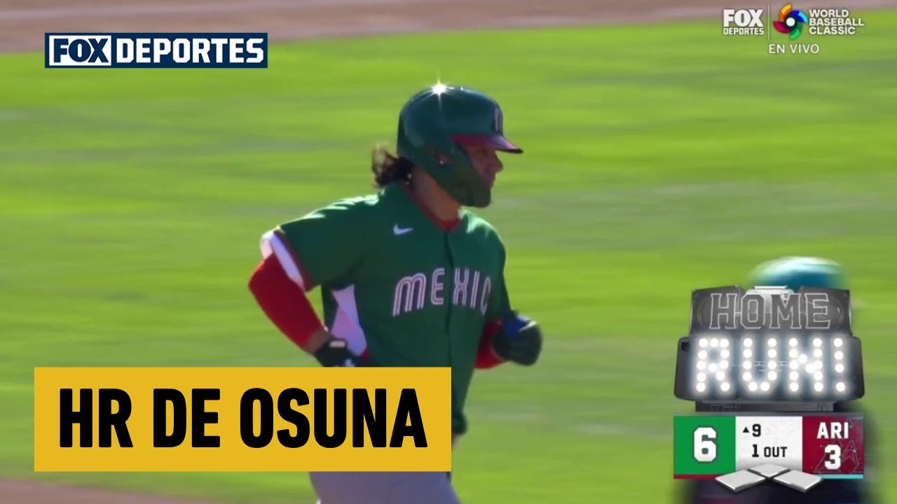 🔥 HR DE OSUNA | México 6-3 Arizona Diamondbacks | Previo WBC
