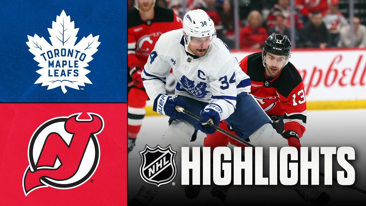 Maple Leafs vs. Devils | NHL Highlights | March 04, 2026
