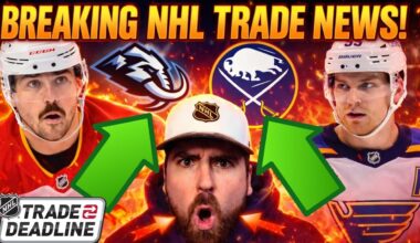 PARAYKO TO BUFFALO, WEEGAR TO UTAH, Leafs OEL, McMann, Laughton Trades INCOMING | NHL Deadline CHAOS