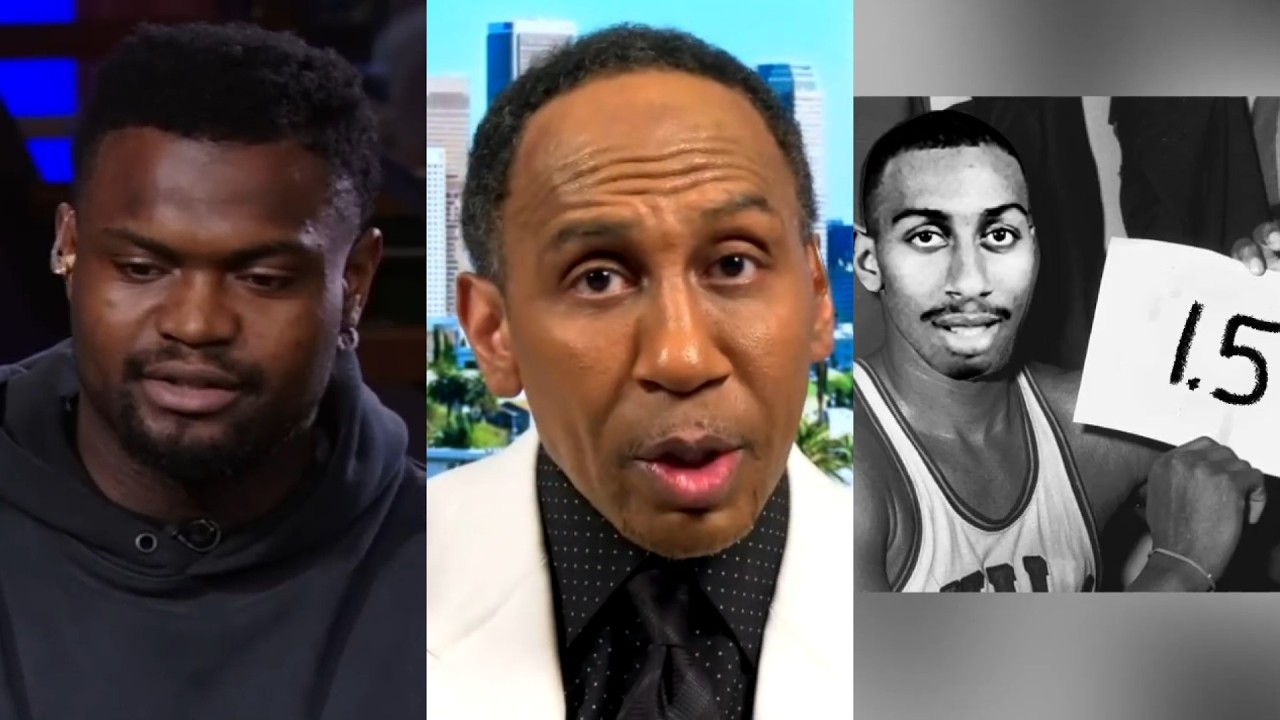 Stephen A Smith beefing with Pelicans social media team after Zion interview 😂😭