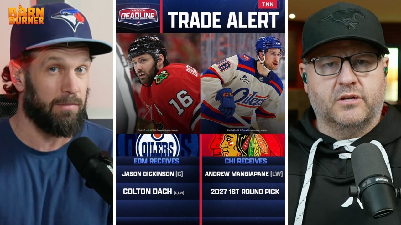 Oilers–Blackhawks Trade Reaction 🔥 | FN Barn Burner