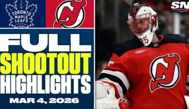 Toronto Maple Leafs at New Jersey Devils | FULL Shootout Highlights - March 4, 2026