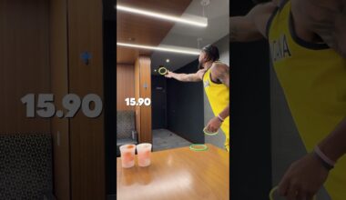 Obi Toppin  Took on the Locker Room Time Trials on Media Day ⏱️