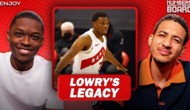Will Kyle Lowry go down as greatest Toronto Raptors player ever? | Numbers on the Board | NBA on NBC