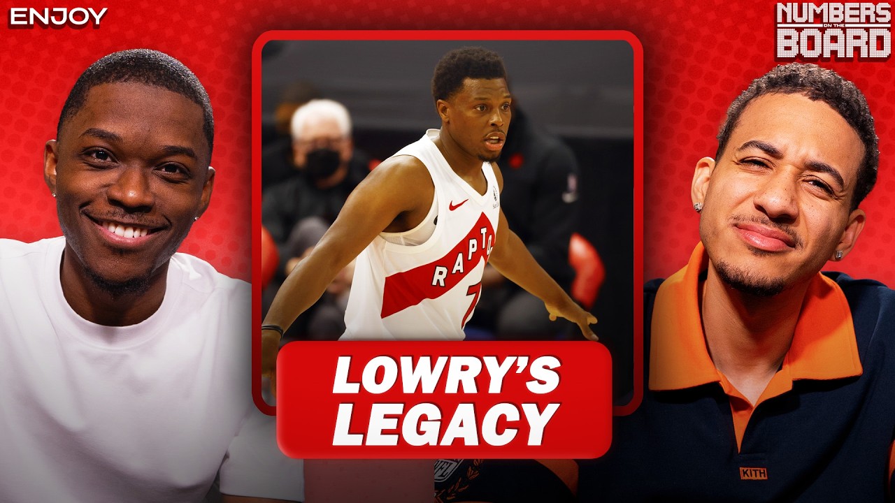 Will Kyle Lowry go down as greatest Toronto Raptors player ever? | Numbers on the Board | NBA on NBC