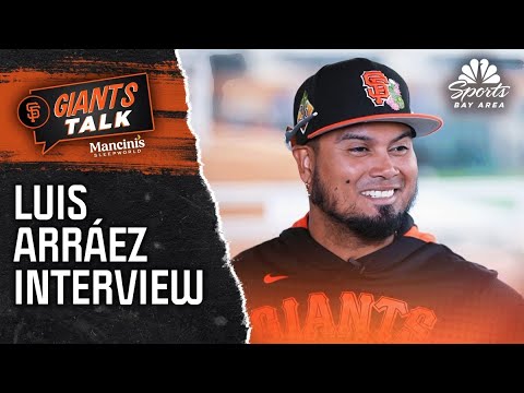 Why Luis Arráez is grateful for second base role with San Francisco | Giants Talk | NBCS Bay Area