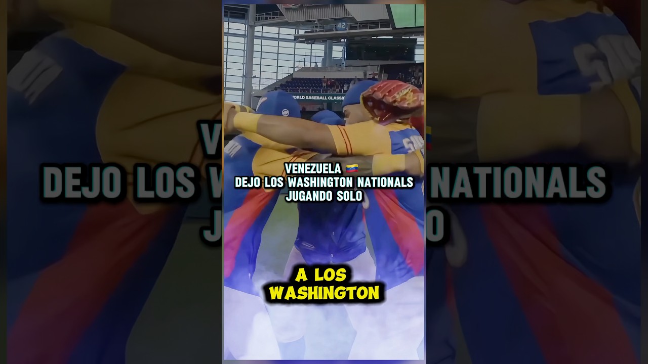 Venezuela vs Washington nationals World baseball classic 2026