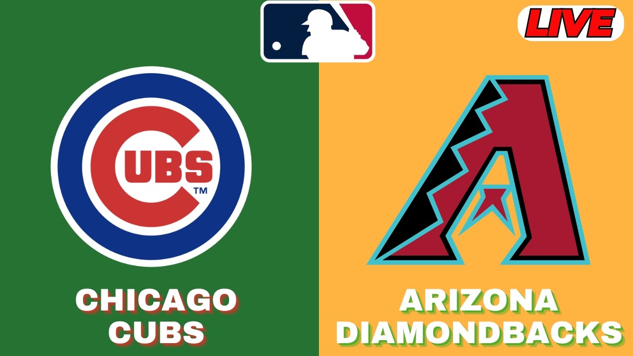 🔴LIVE : Arizona Diamondbacks Vs Chicago Cubs | MLB 2026 | MLB Live Baseball Score