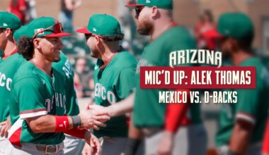 D-backs Mic Ups: Alek Thomas | 2026 World Baseball Classic | Team Mexico | Arizona Diamondbacks